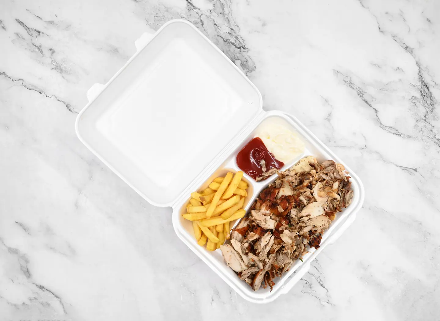 صحن شاورما فرط