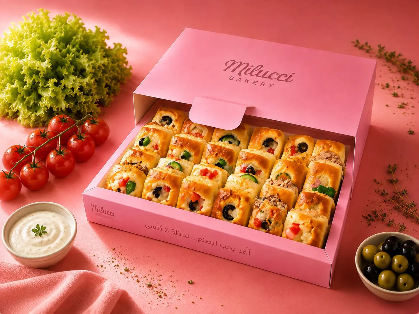 Assorted Mini Pizzas - Medium