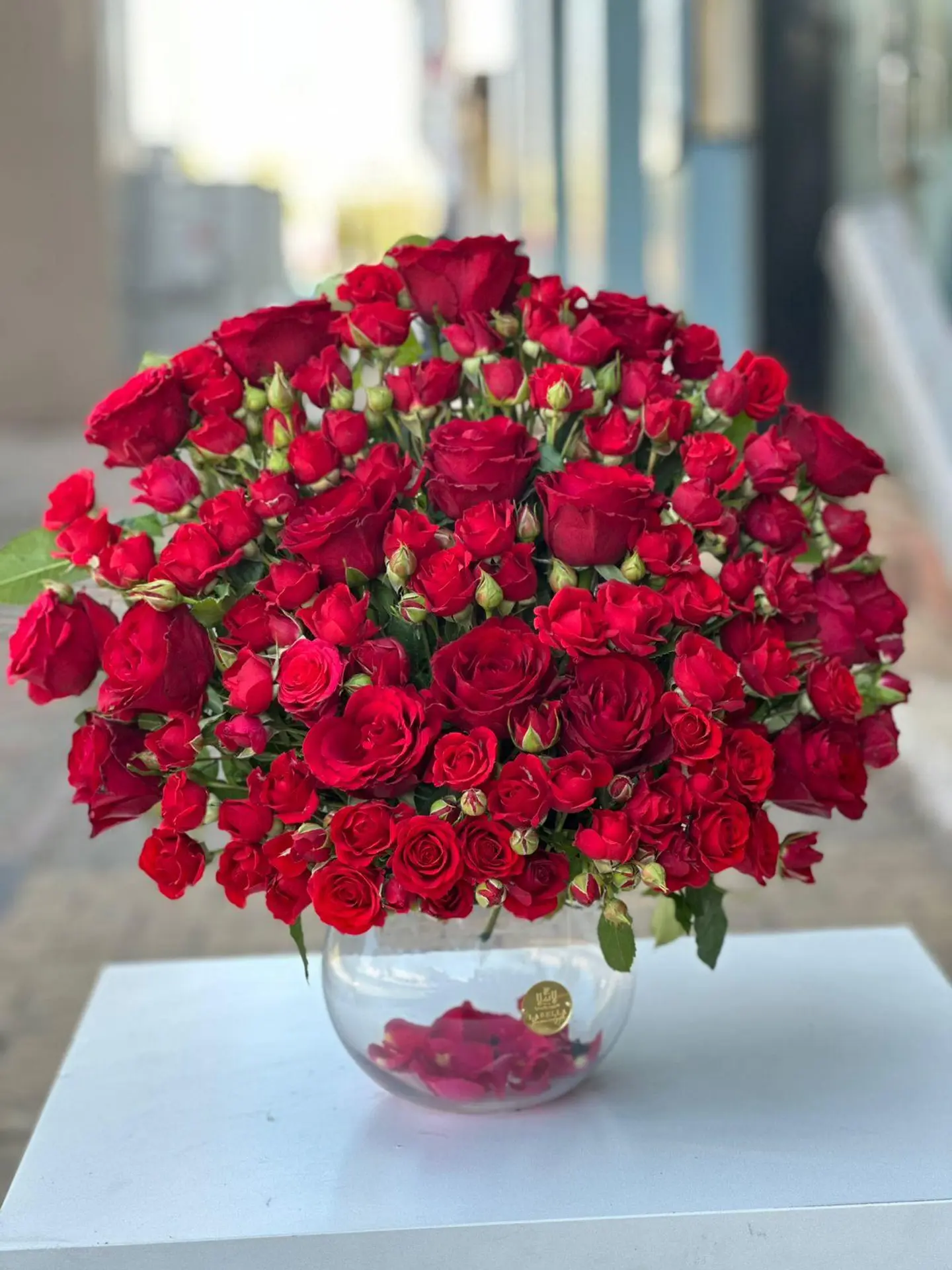 Natural Rose Vase