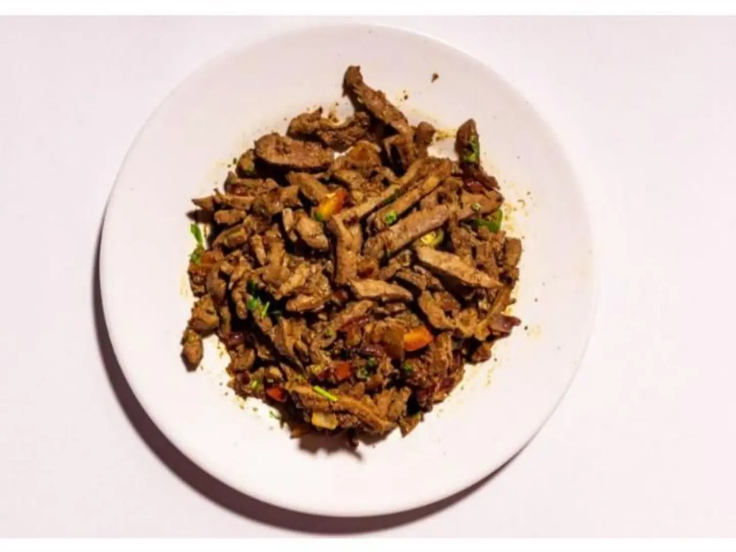 صحن كبدة طازجة