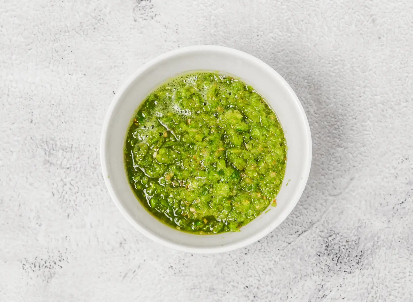 سلطة خضراء حار