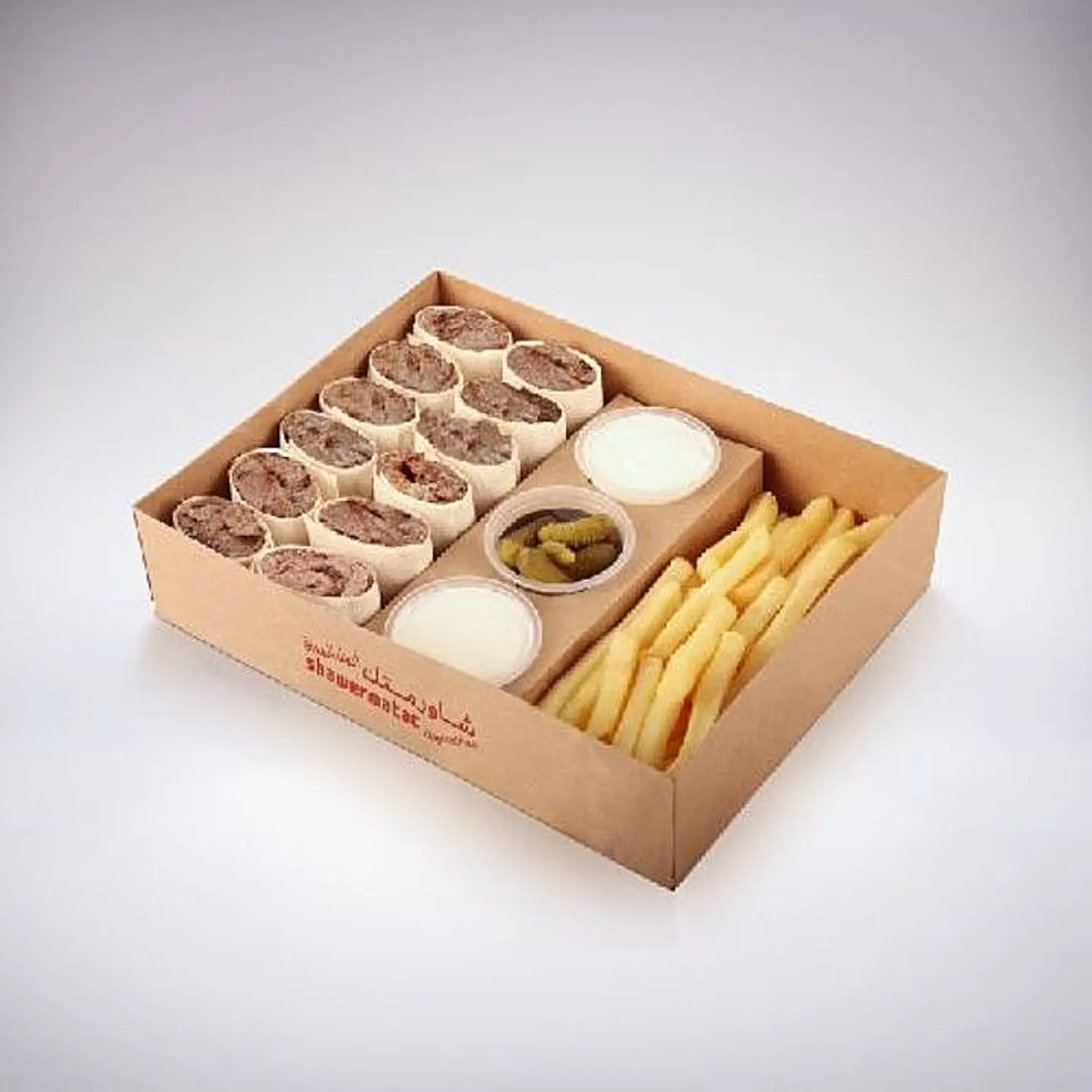 بوكس لحم عربي دبل