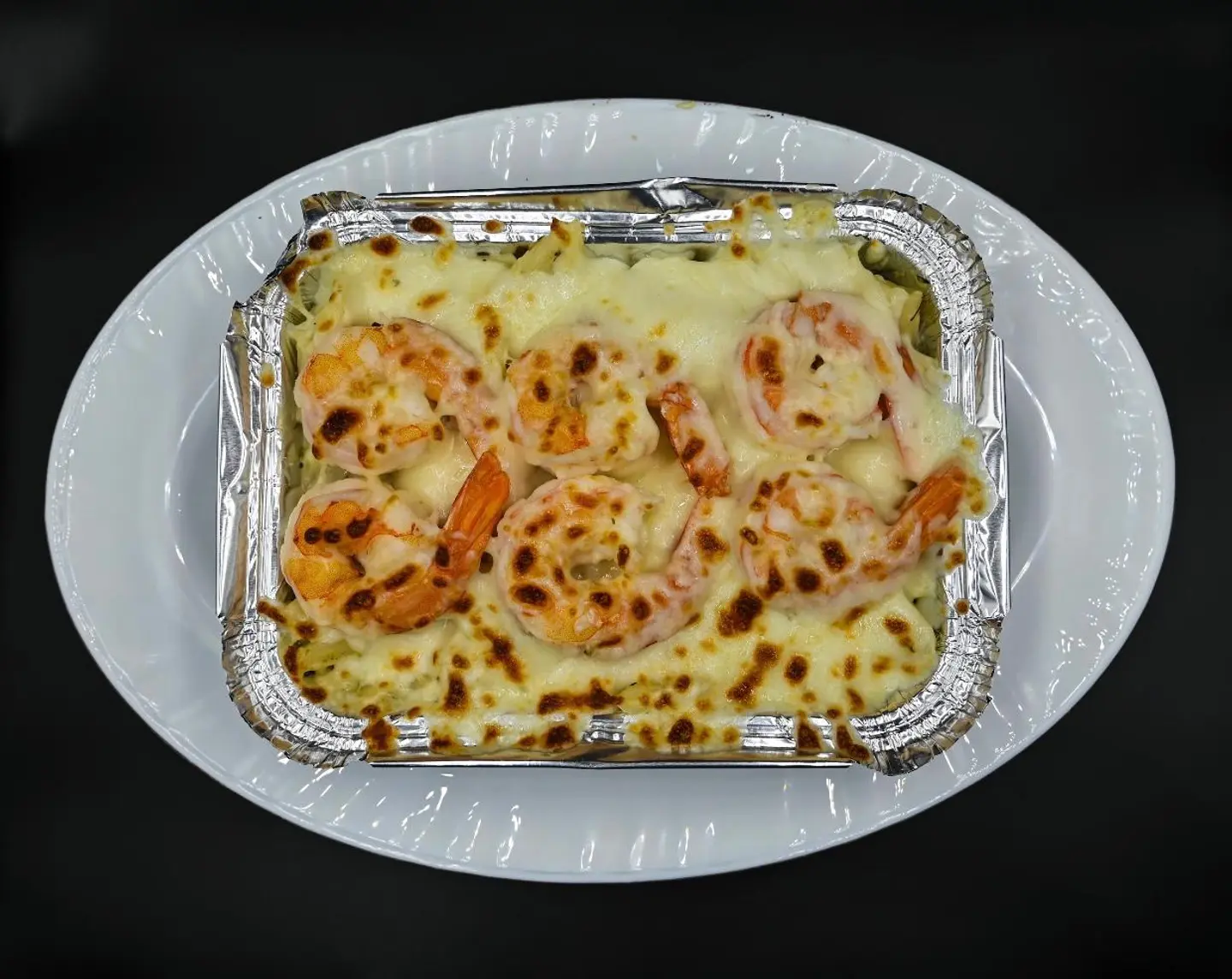 Bechamel Pasta Shrimp