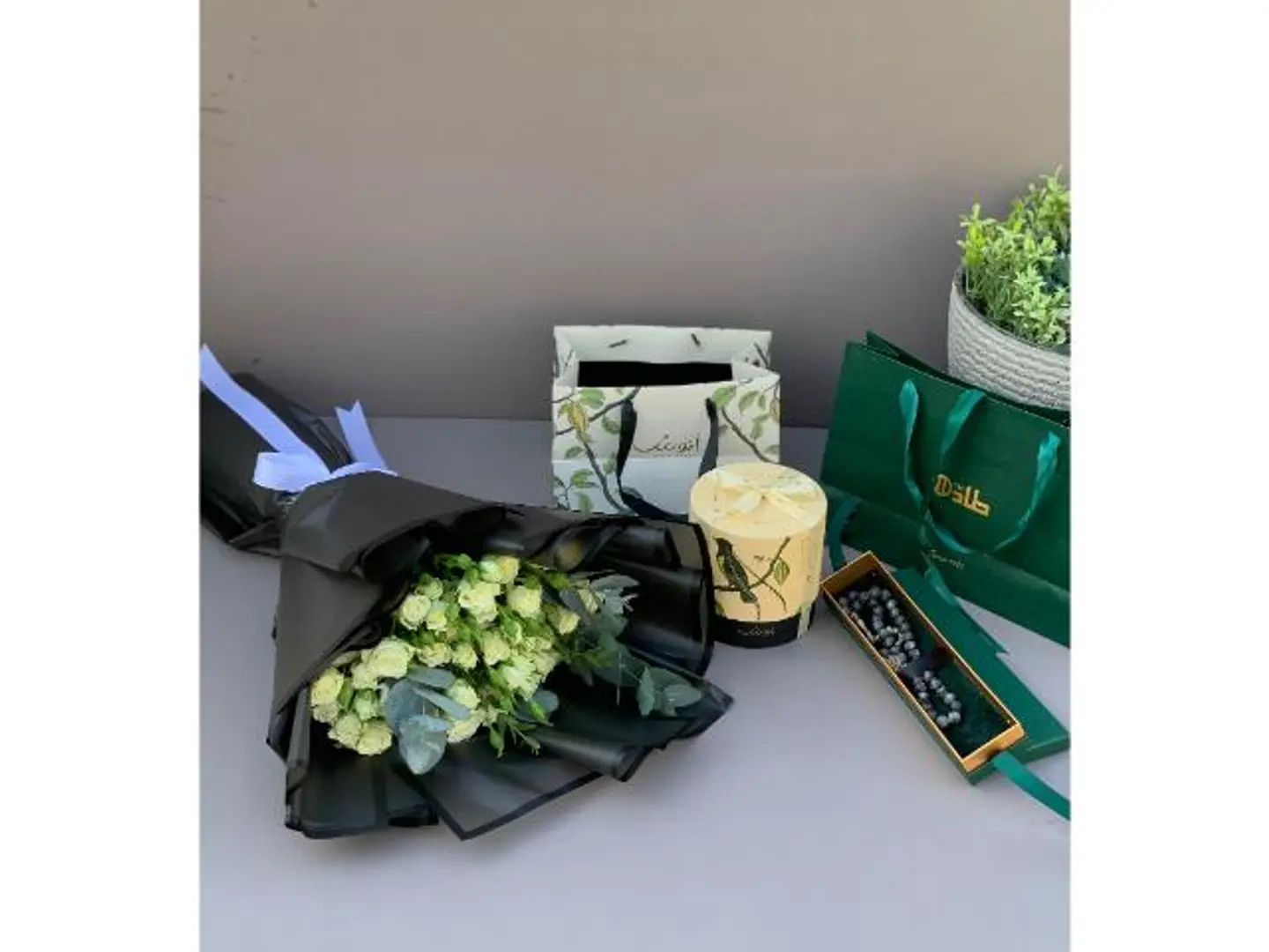 سبحه طاد مع بوكيه وشوكلت