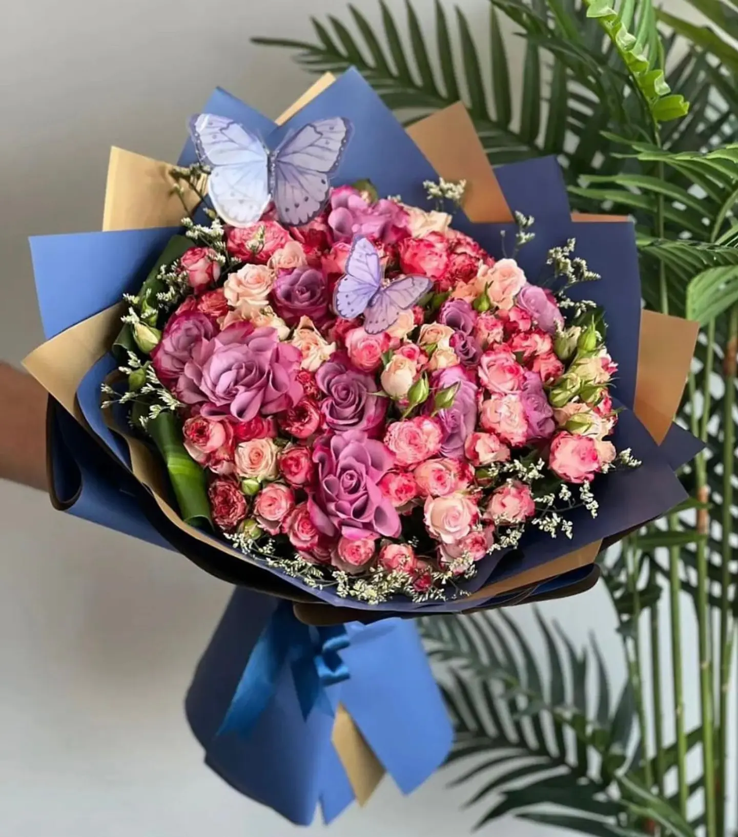 بوكيه ورد خزامى 19