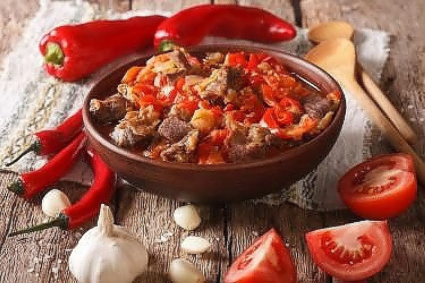 Meat With Tomatoes