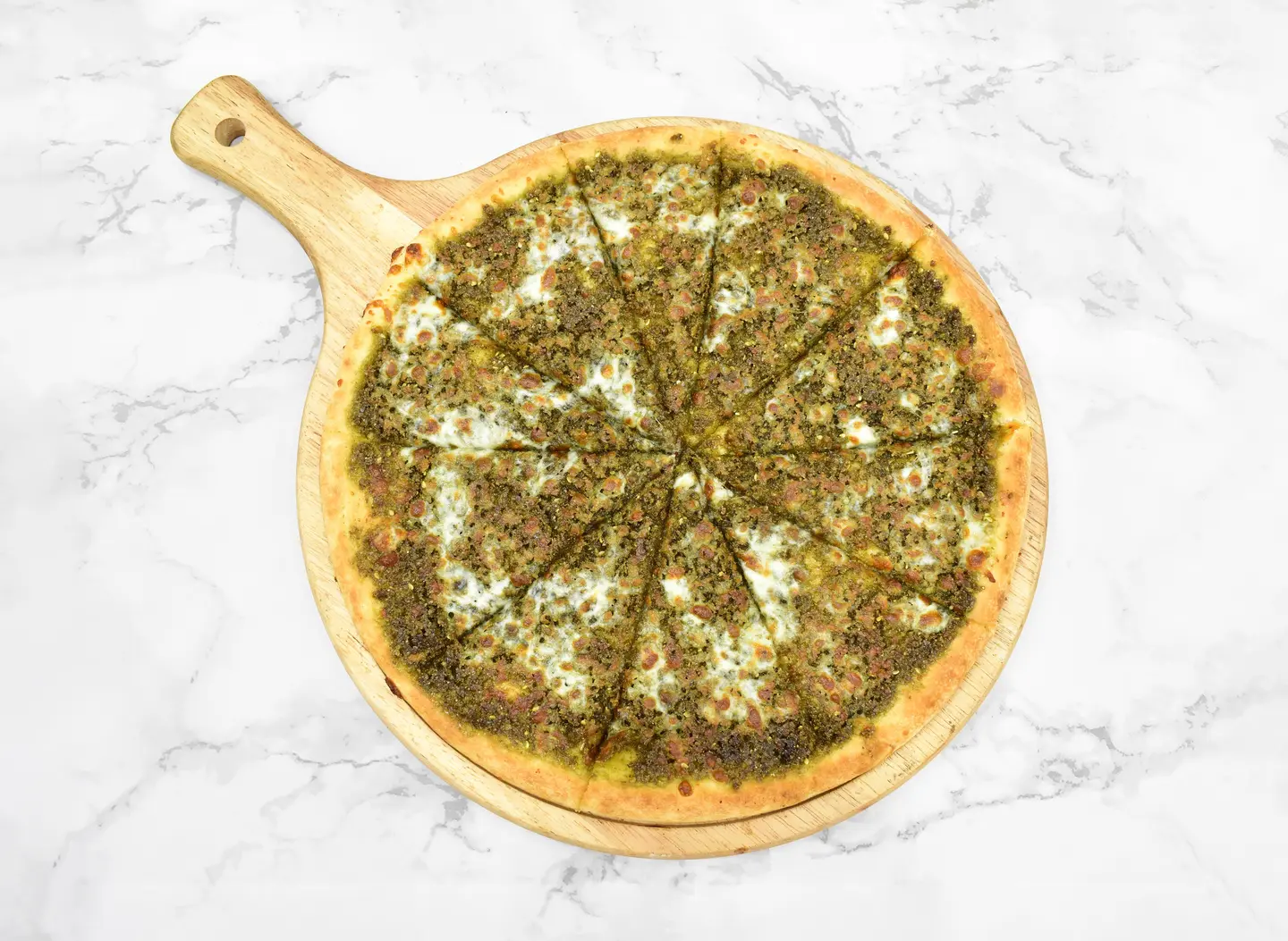 Cheese And Thyme Pizza