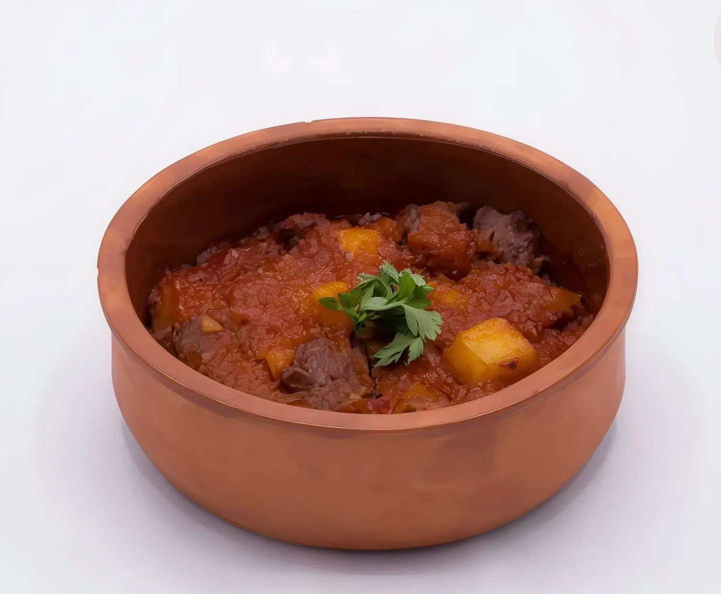 طاجن بطاطس مع اللحم