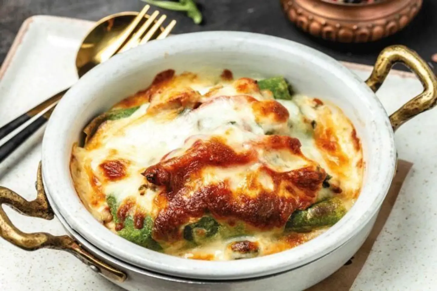 طاجن جمبري بالكريمة
