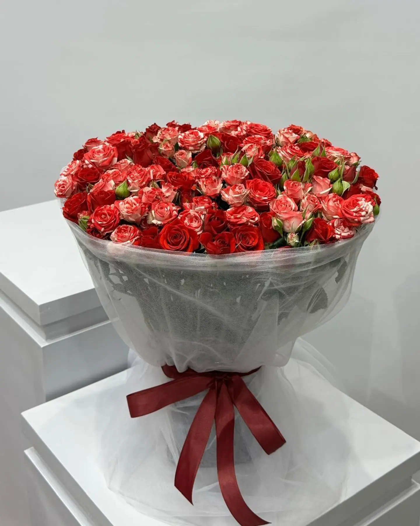 Natural Flower Bouquet With Tal 87 Packaging