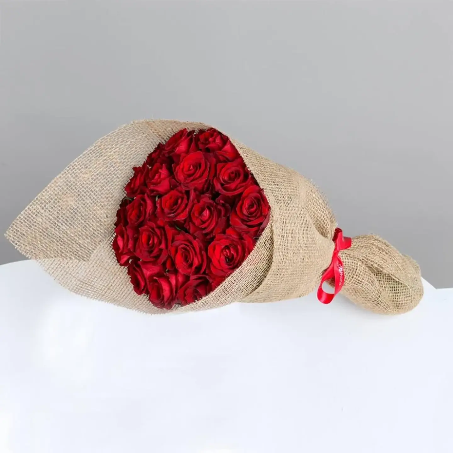 A Red Bouquet With A Classic Character