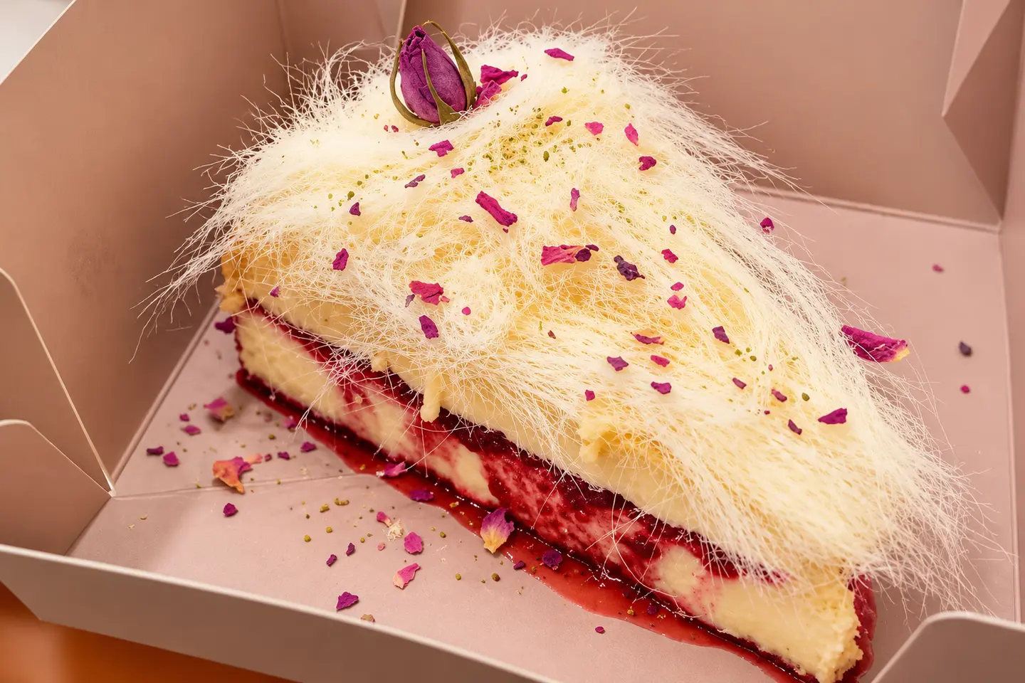 Cotton Candy Cheesecake
