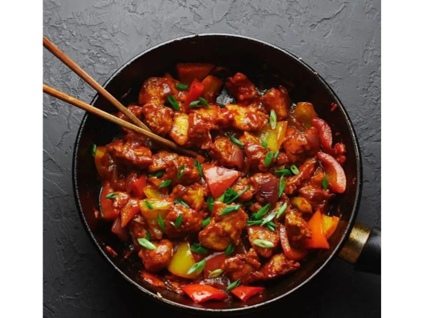 Chilly Chicken Semi Gravy