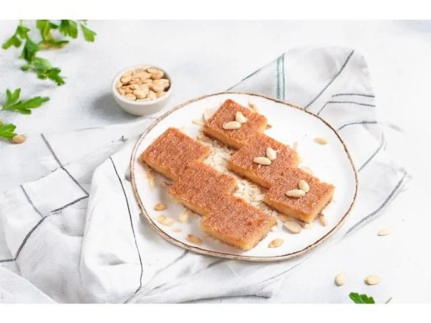 Classic Egyptian Basbousa, Half A Kilo