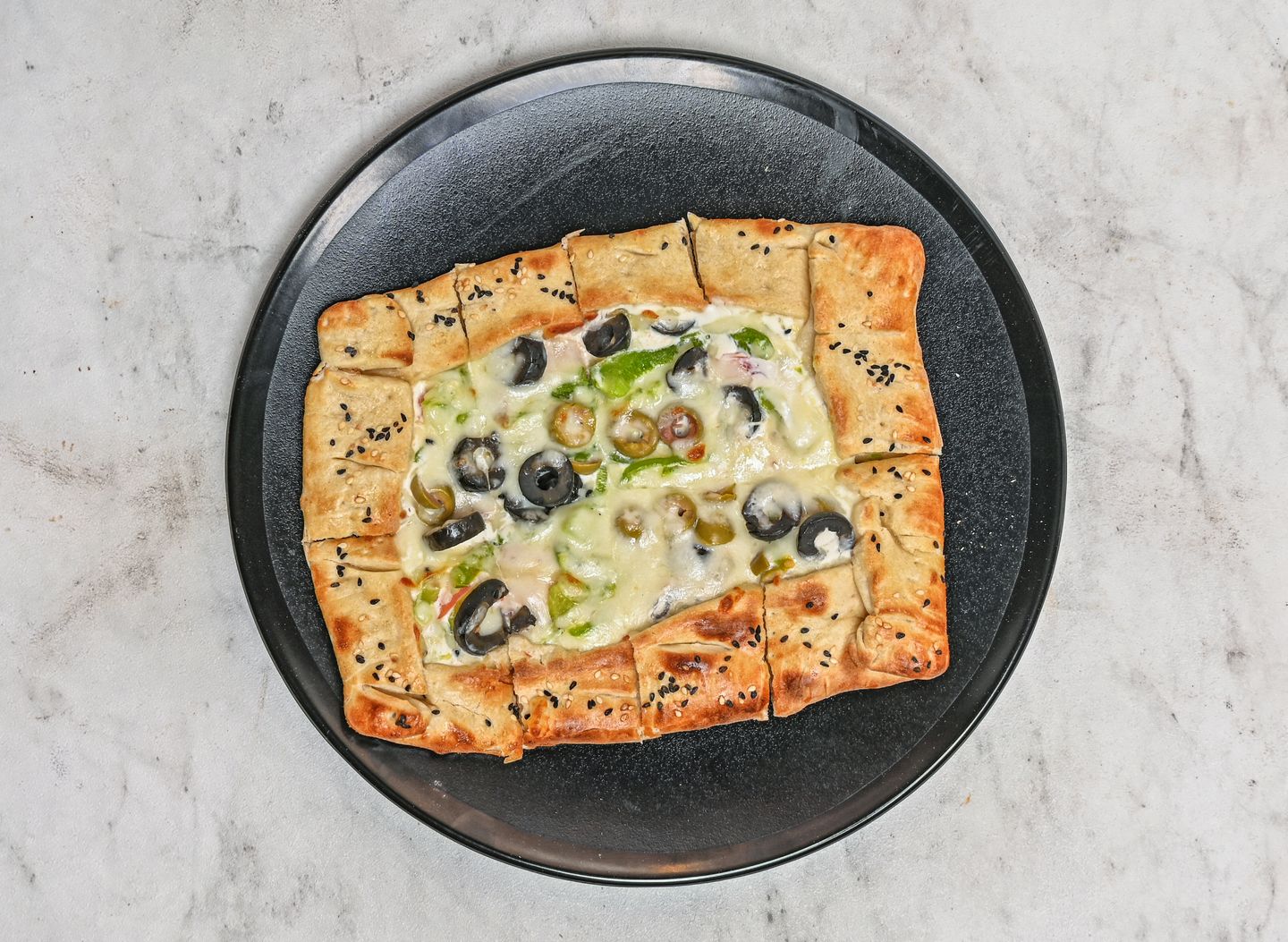 Labneh Pie With Vegetables