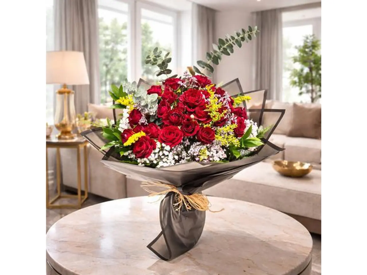 احمر غلاف اسود أربعة عشر