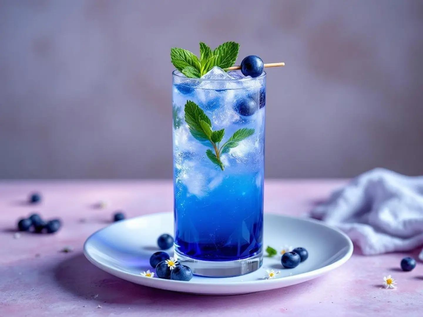 Blueberry Mojito