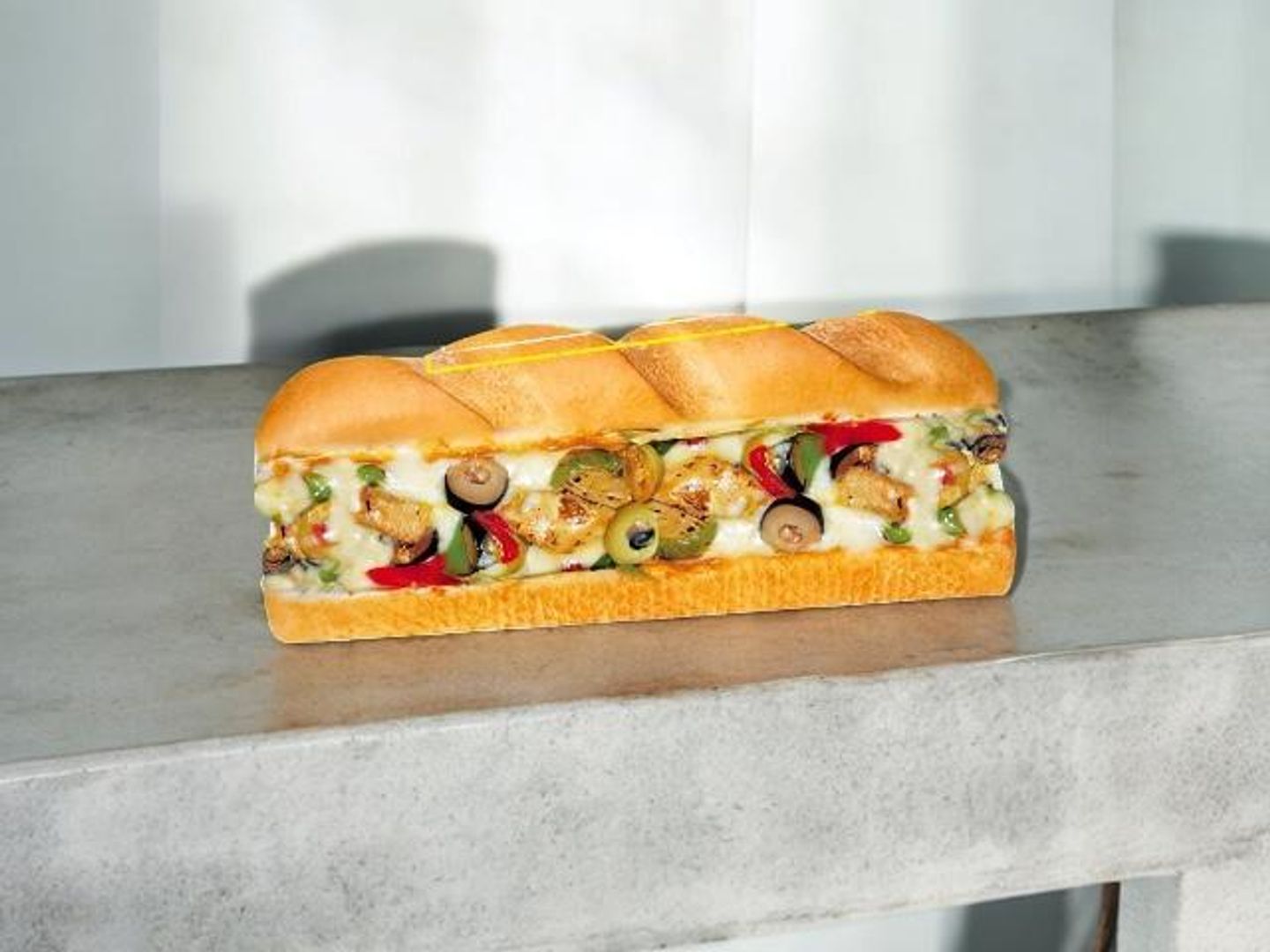 Chicken Pizza Sandwich