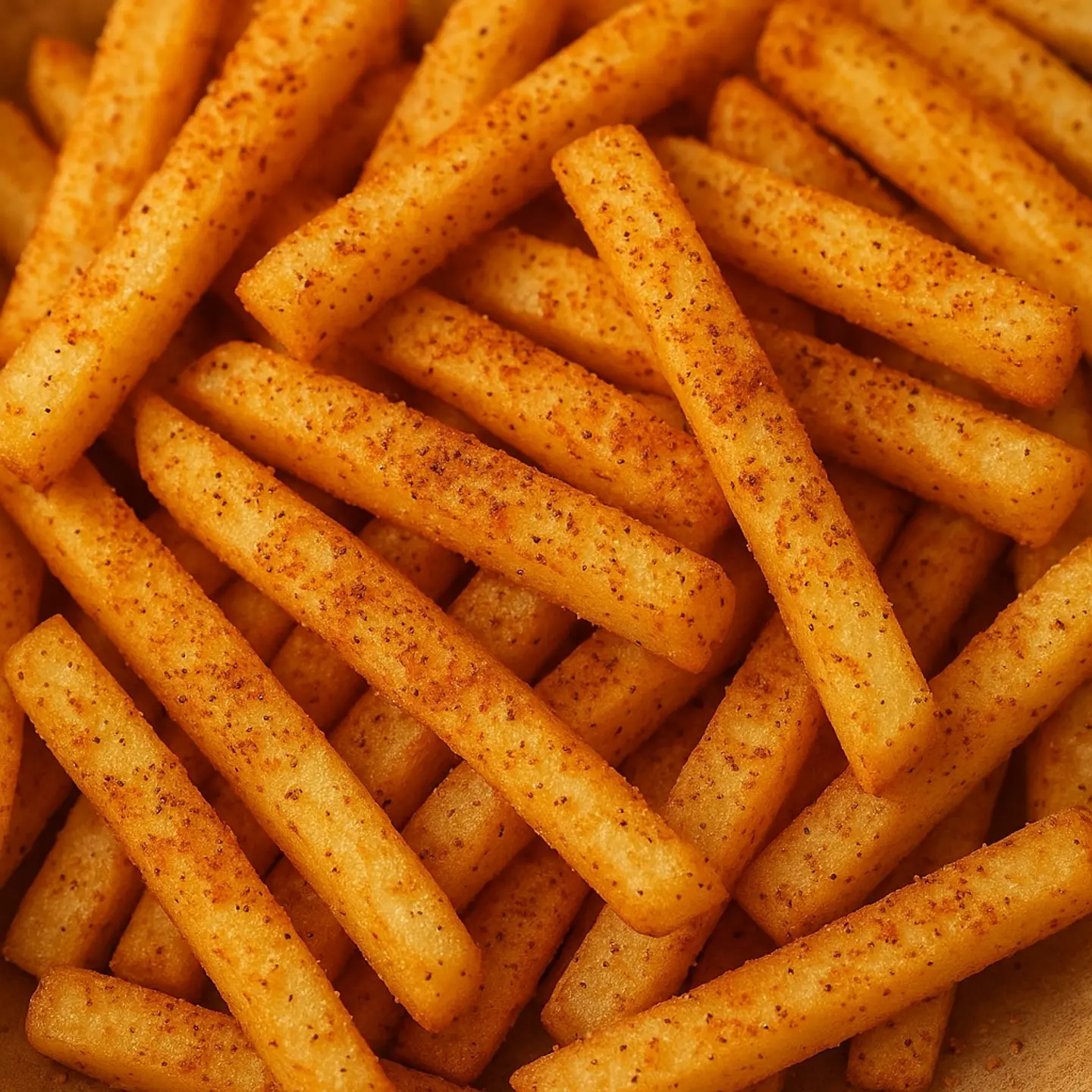 بطاطس مع البهارات مع الفلفل النجدي الحار