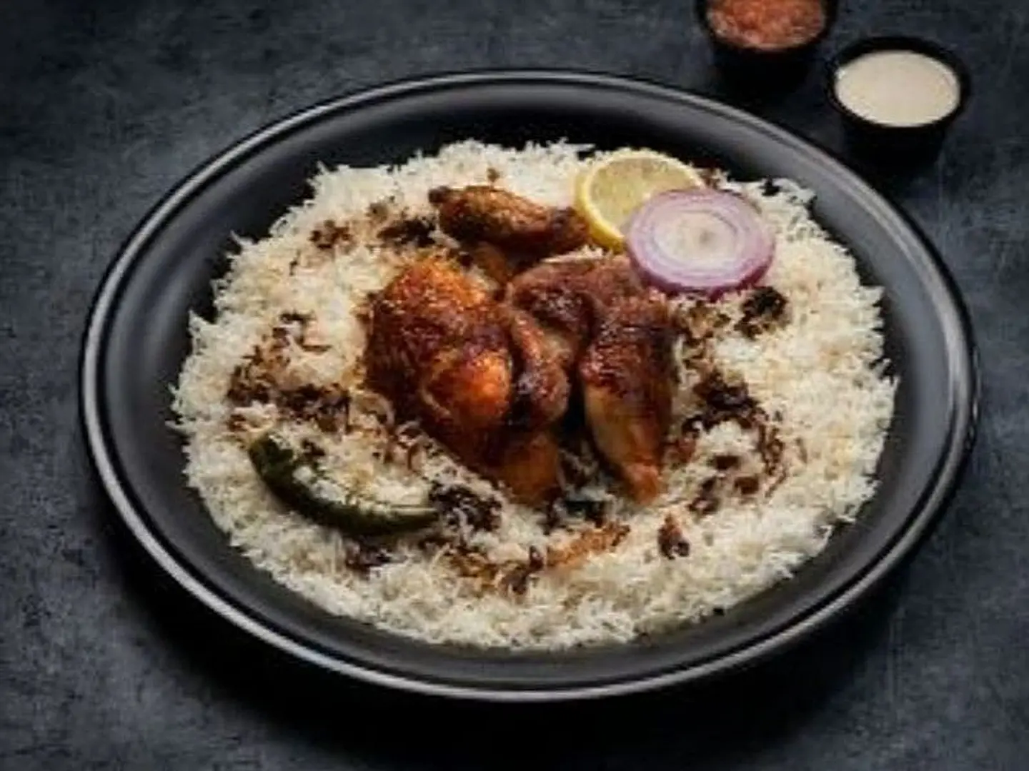 Grilled Chicken With Peshawar Rice, One Whole Chicken