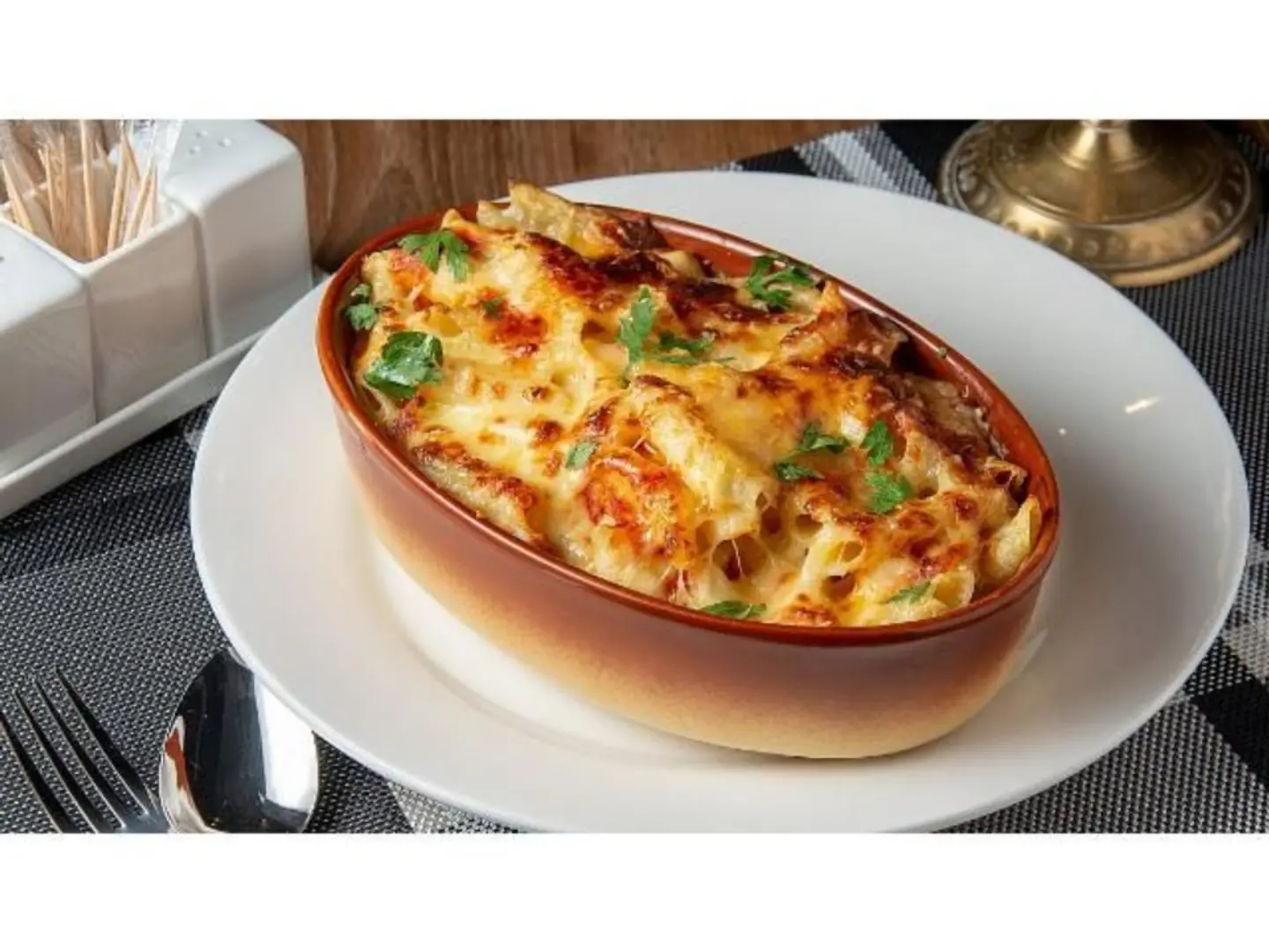 طاجن مكرونة بالفراخ