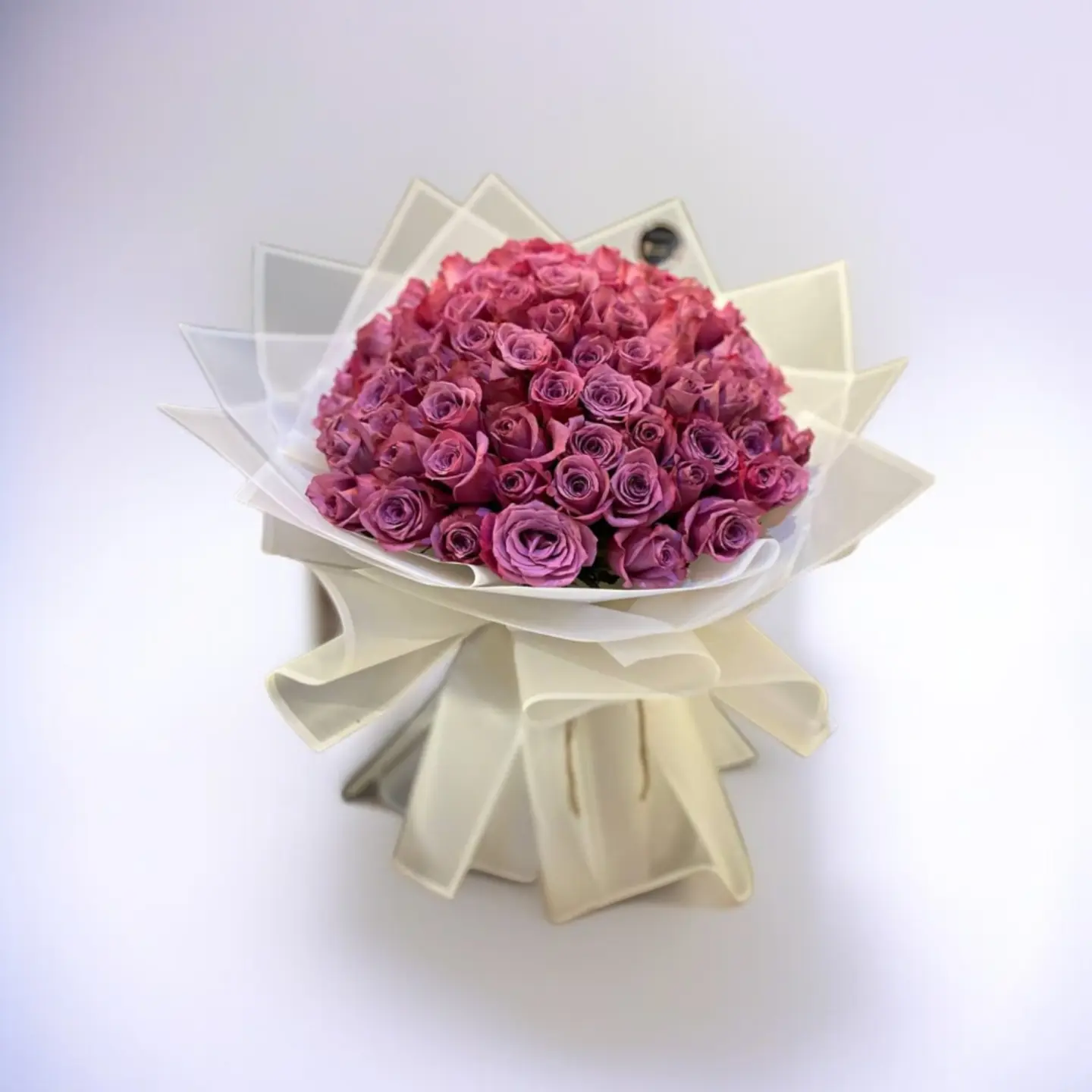 Elegant Purple Gori Rose Bouquet