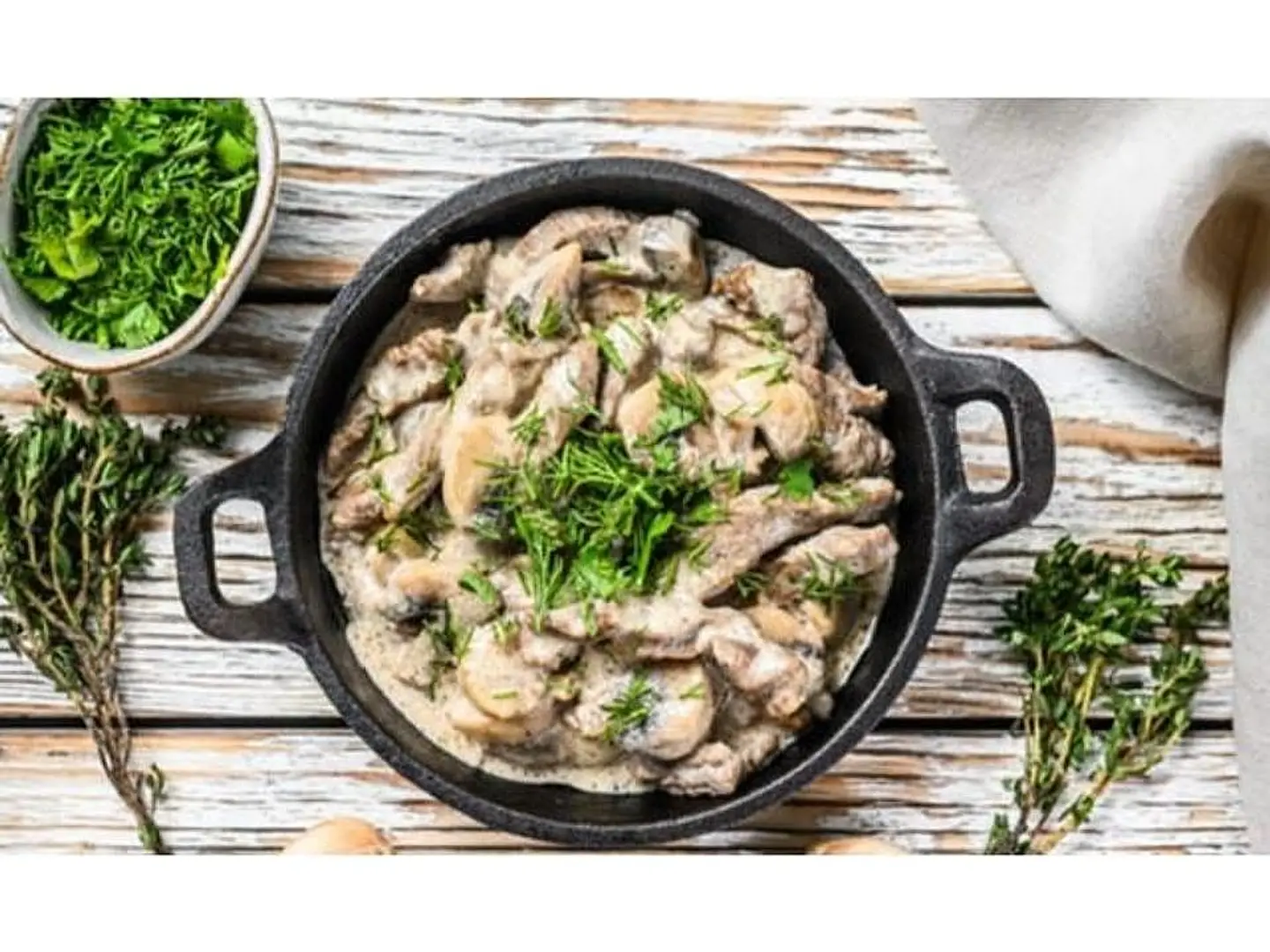 Chicken Stroganoff