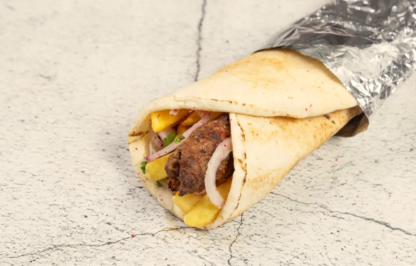 Grilled Kebab Sandwich