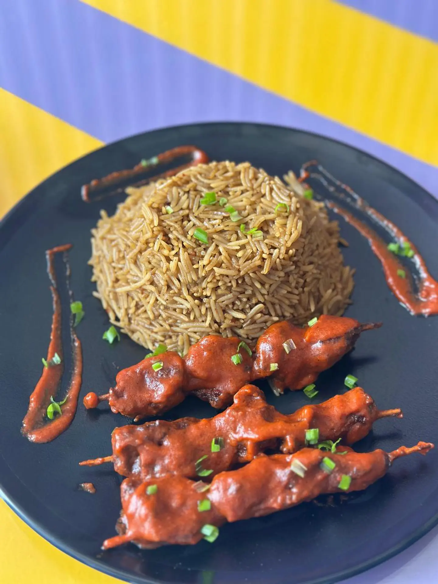 ساتي دجاج مقلي