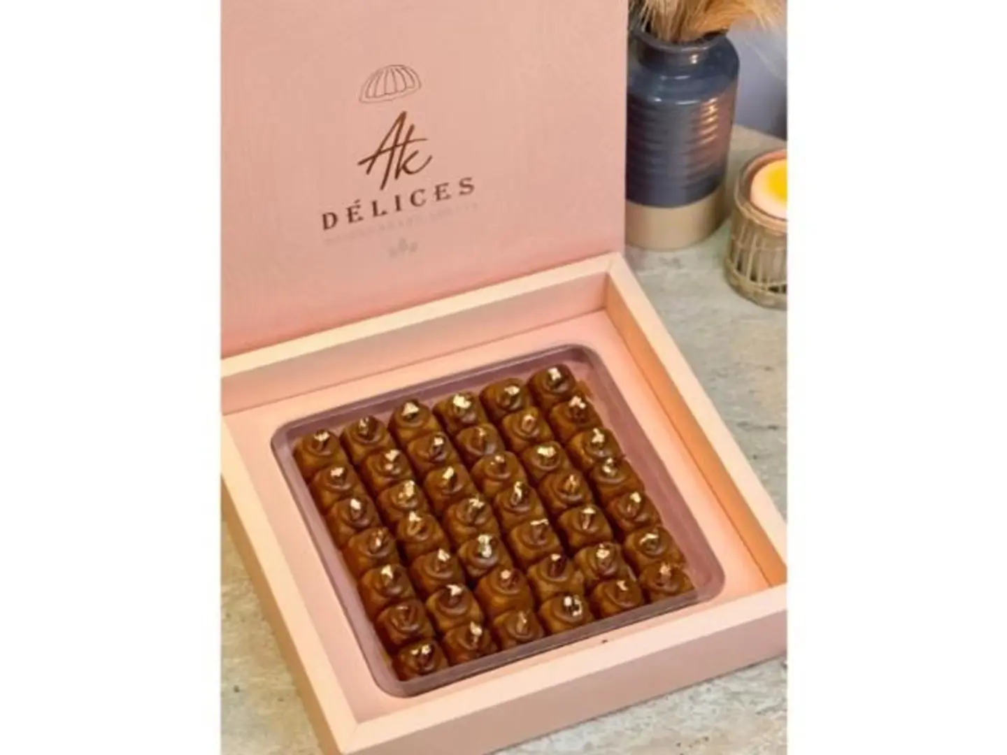 Mini Basboussa Dates