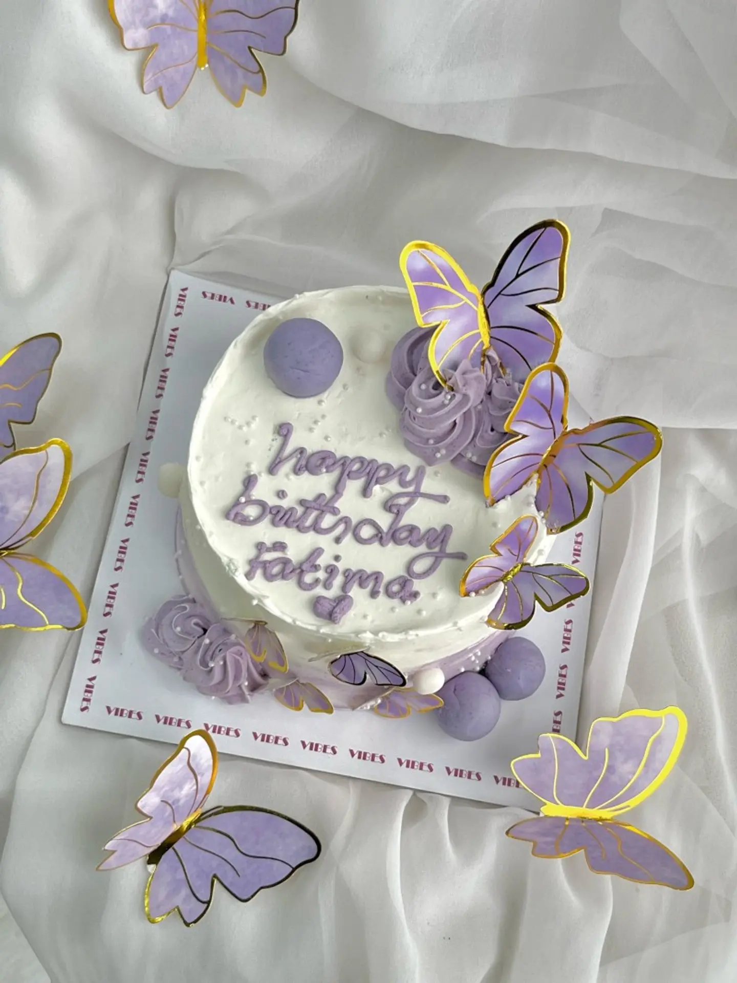 The Butterflies Cake