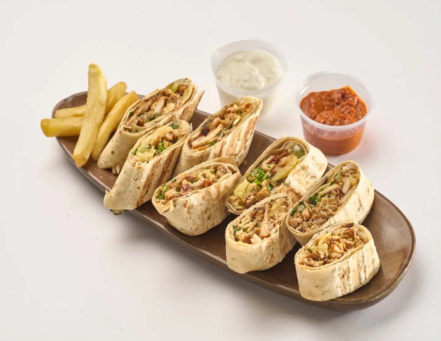 8 Pieces Arabic Shawarma