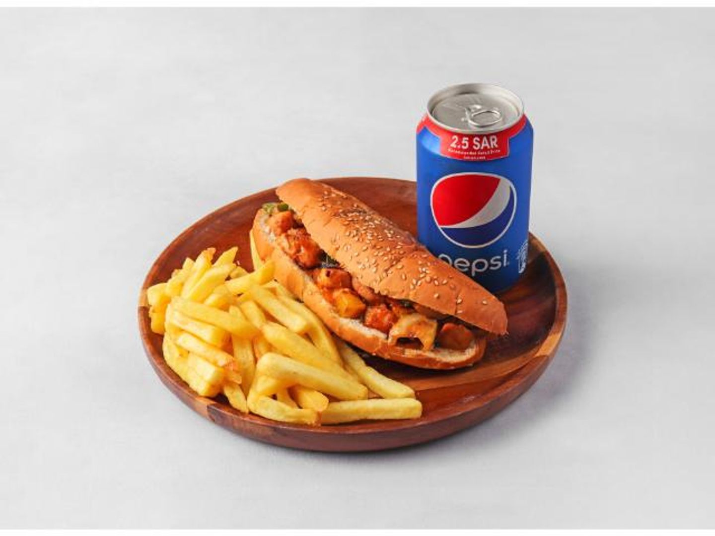 Delicious Sandwich Meal