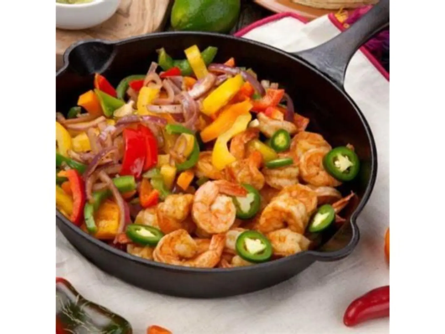 Shrimp Fajita Casserole