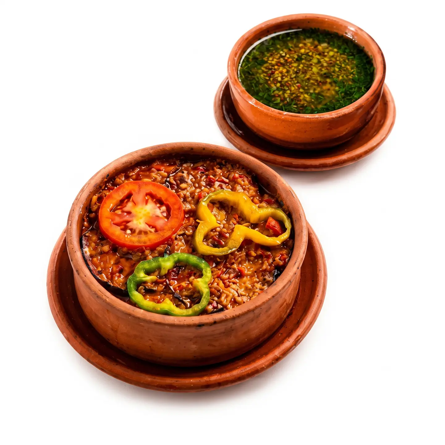 A Meal Of Masqah Tagine And Molokhia