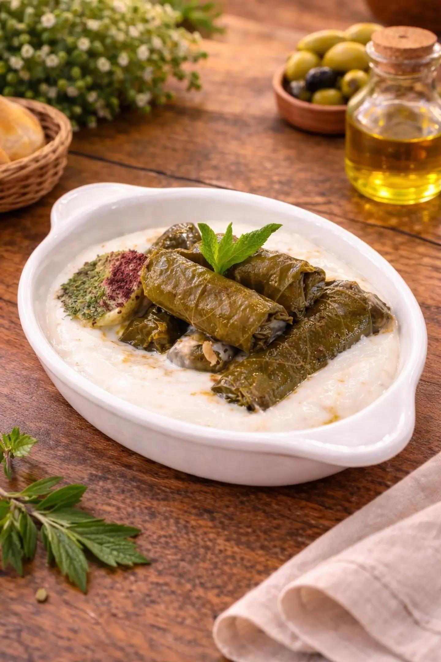 Stuffed Grape Leaves