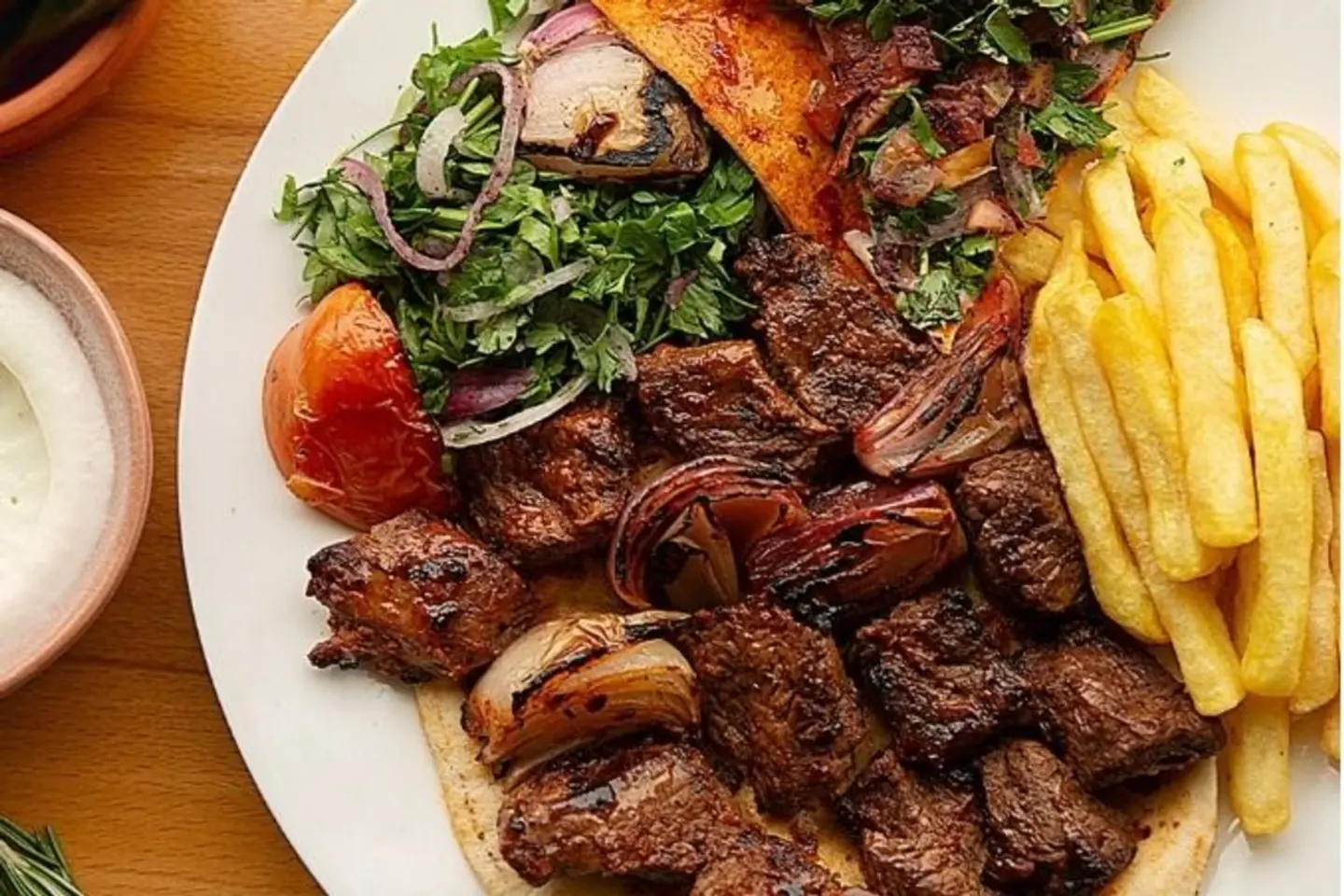 نصف كيلو أوصال لحم