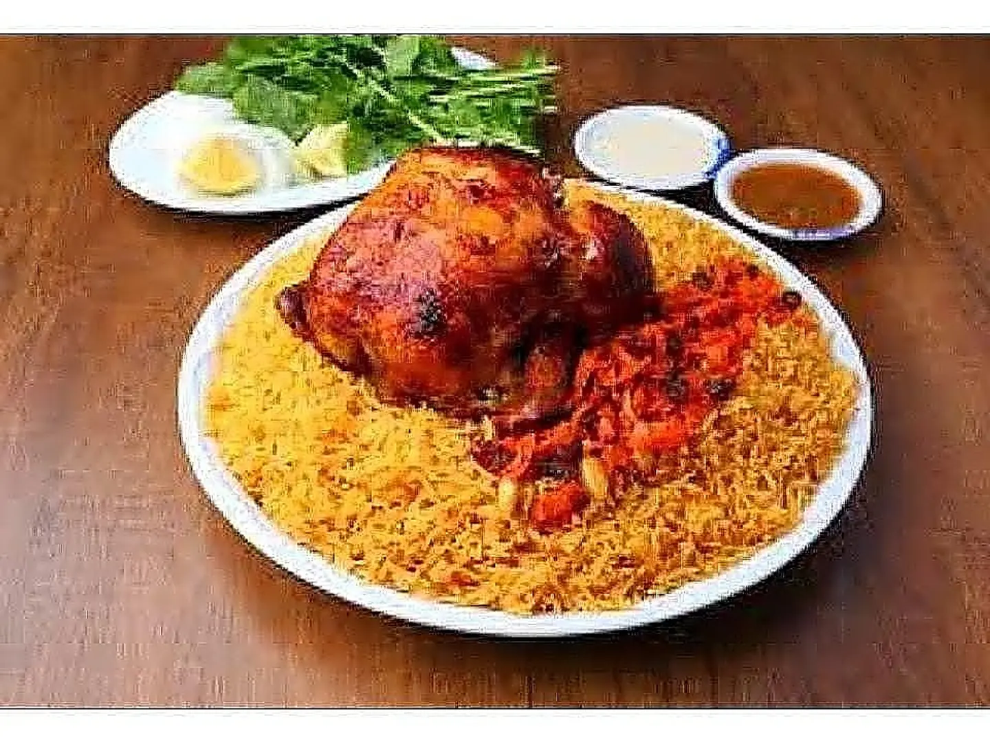 Grilled Chicken With Rice