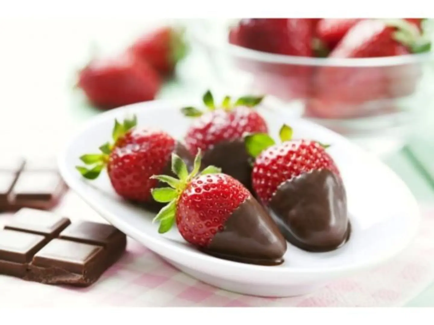 فراولة بالشوكولاته