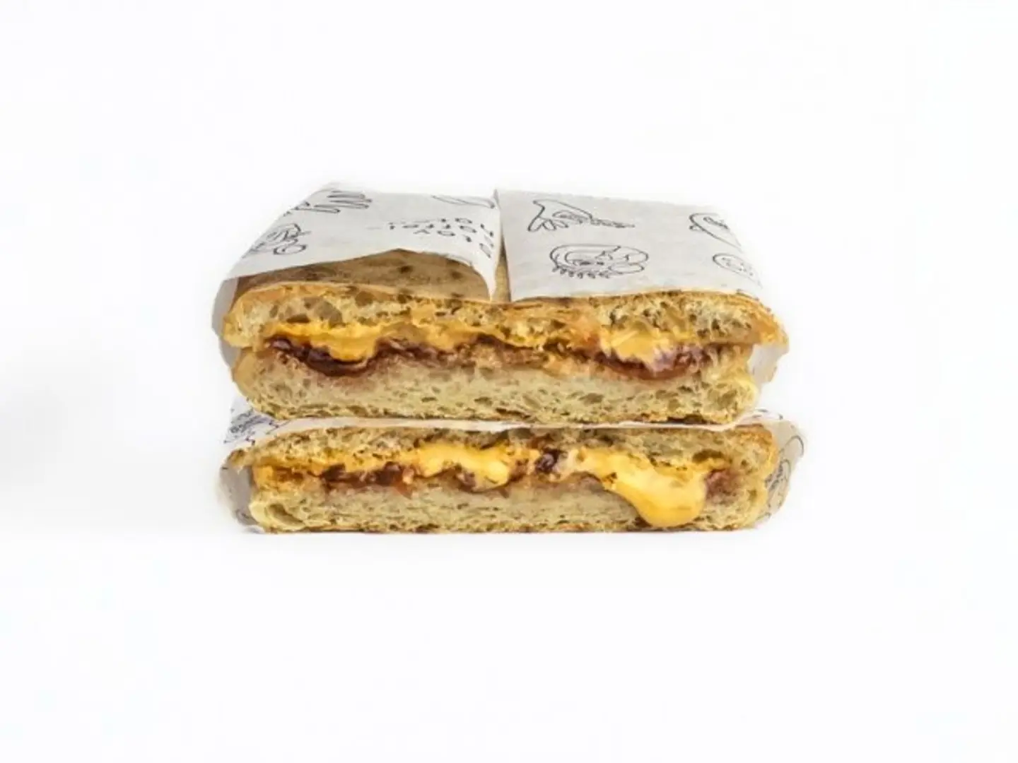 ساندويش الفول السوداني مع المربى