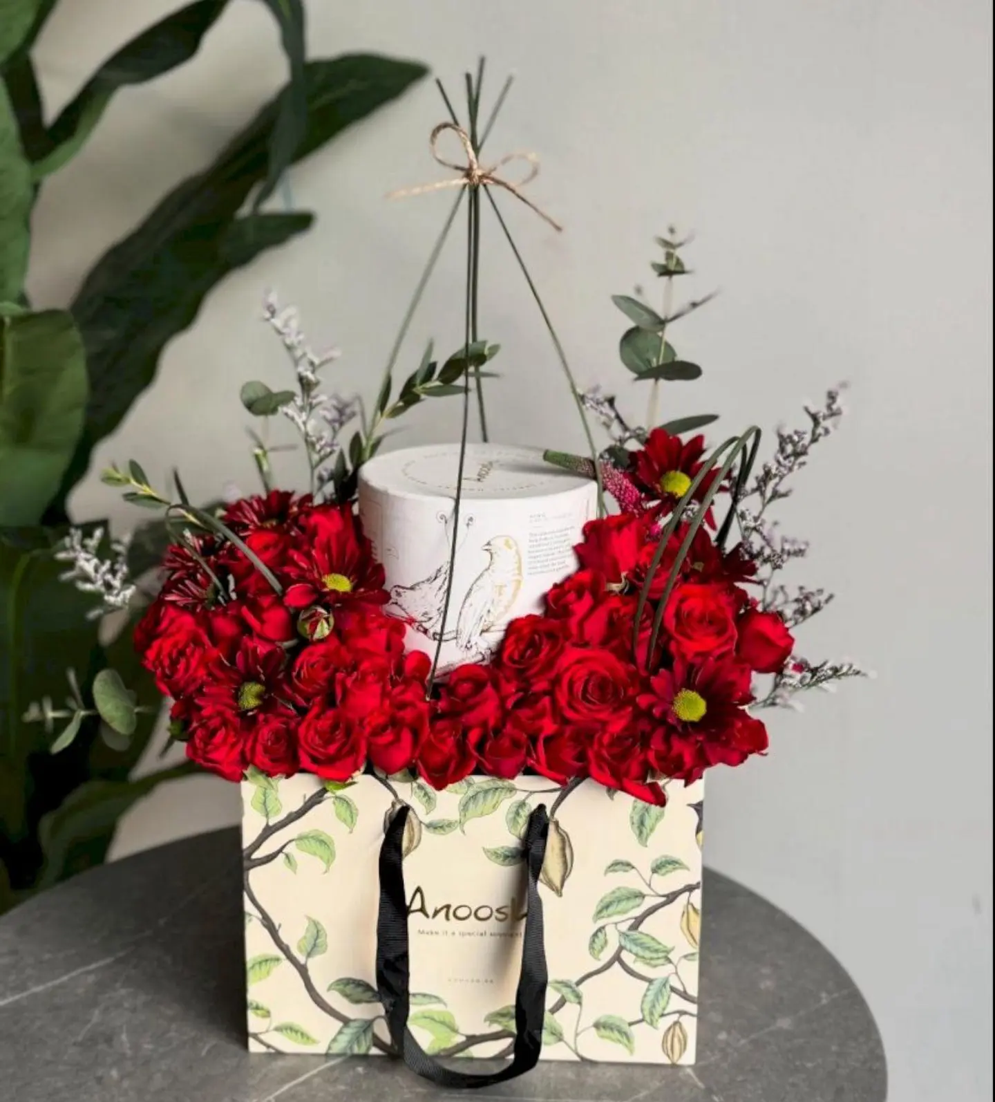 Anoush Red Rose Arrangement 3