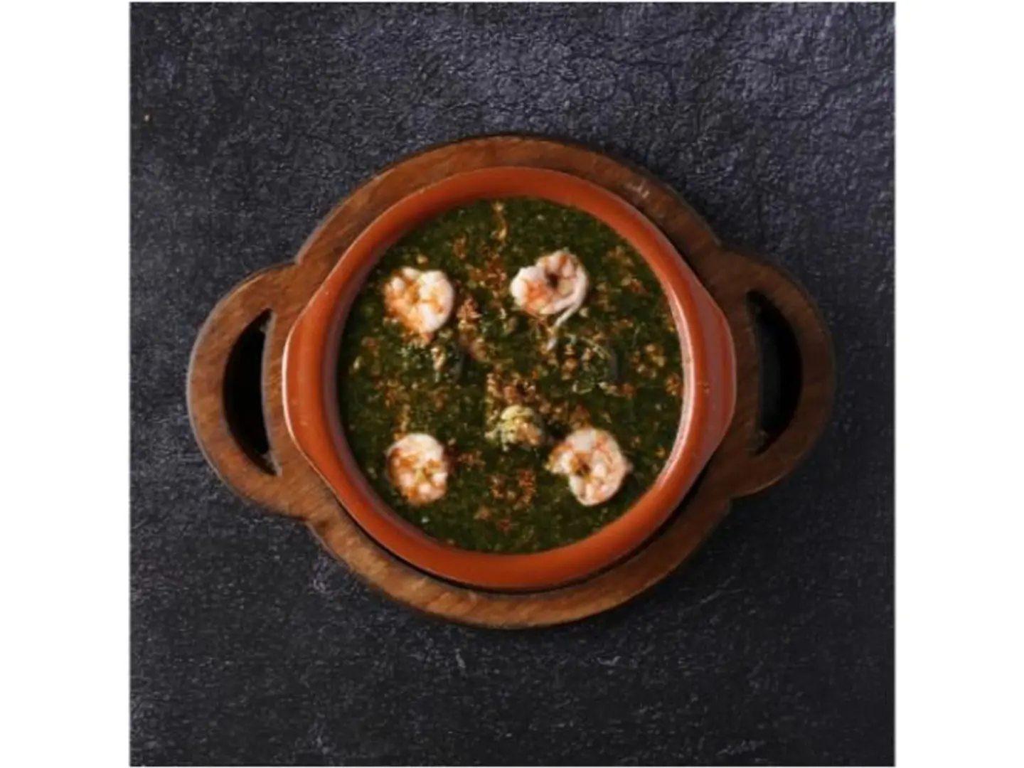 Molokhia With Shrimp