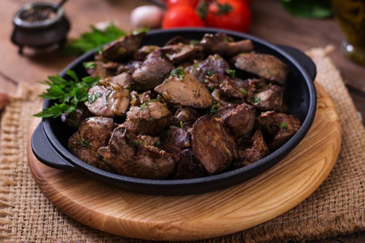 Lamb Liver With Cheese