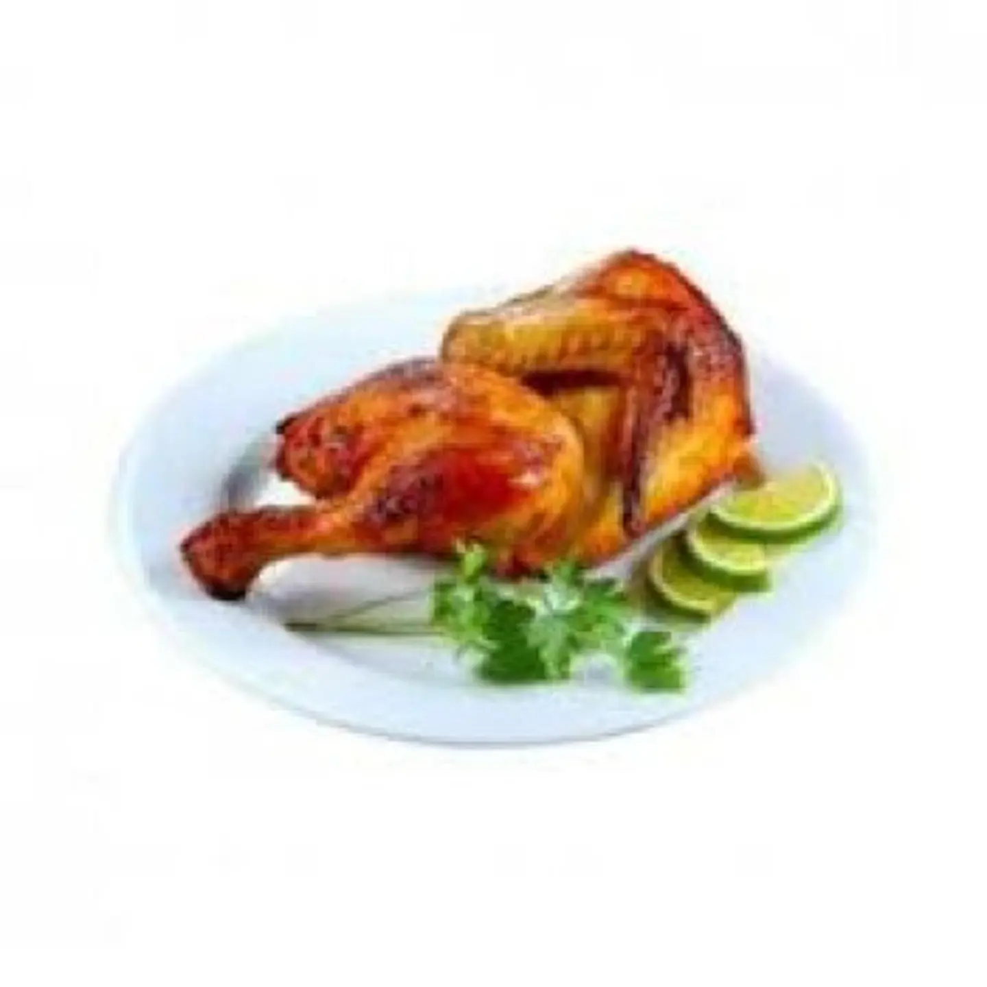 نصف حبة دجاج فرن بدون رز