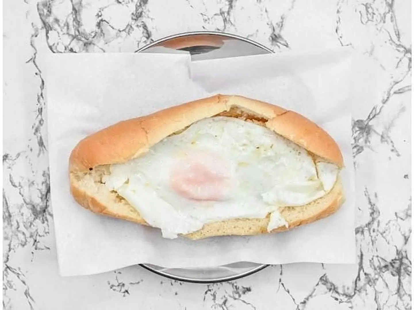 Foul With Sunny Side Up Egg Sandwich