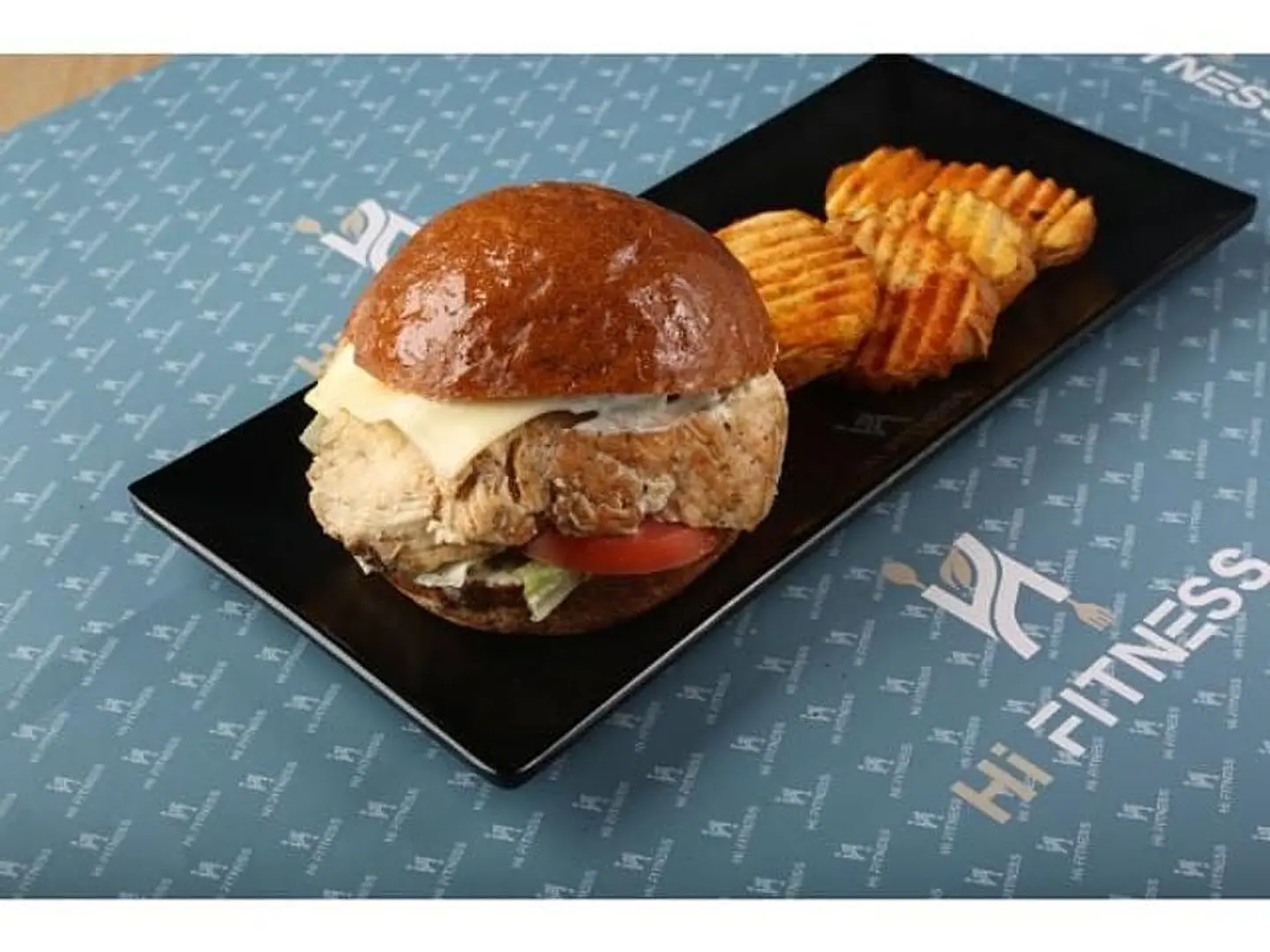 برجر دجاج مشوي