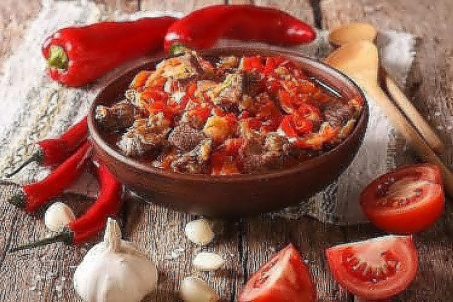 Meat With Tomatoes