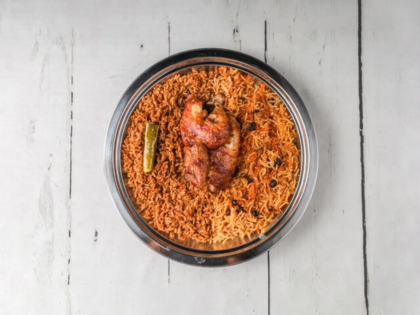 نص حبه شواية على الحطب مع رز مشكل