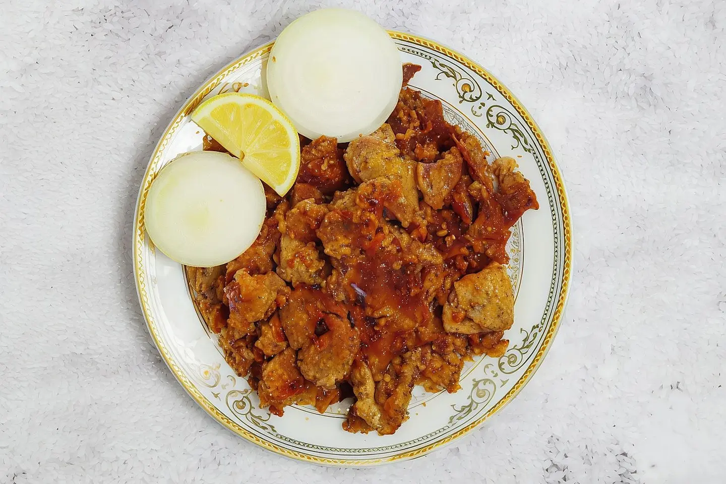 سيرية اقاشي دجاج حراق