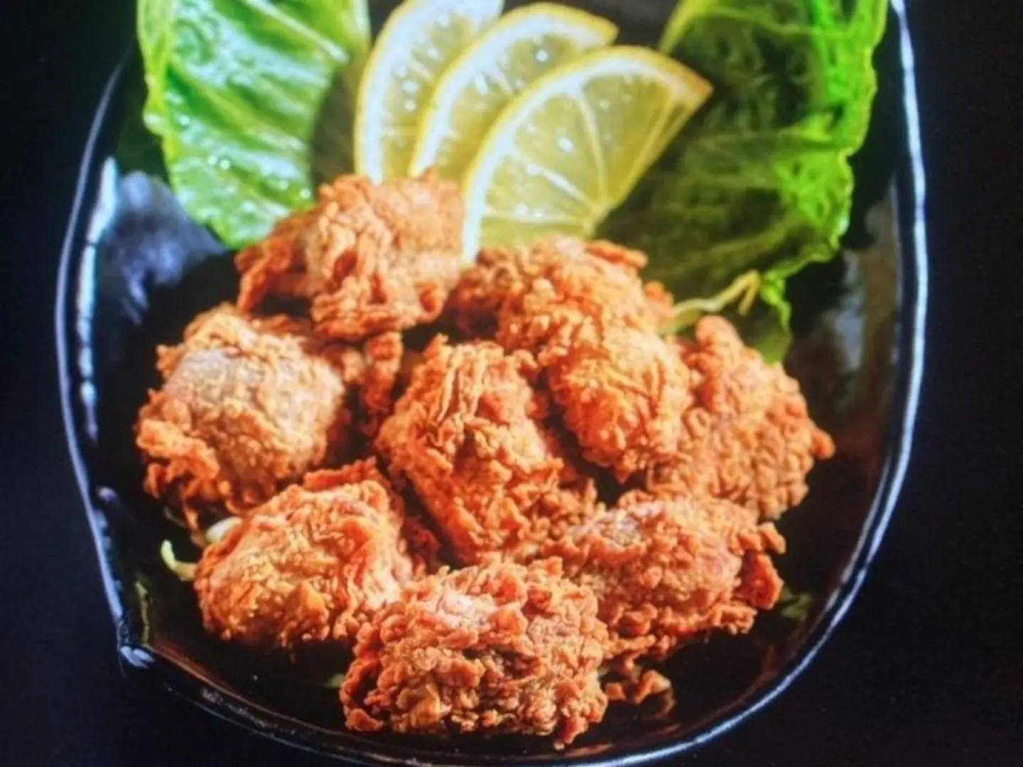 قطع سمك مقلي